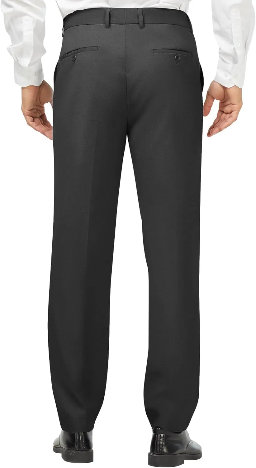 MAGE MALE Men's Slim Fit Stretch Dress Pants Stylish Suit Pants Dress Slacks