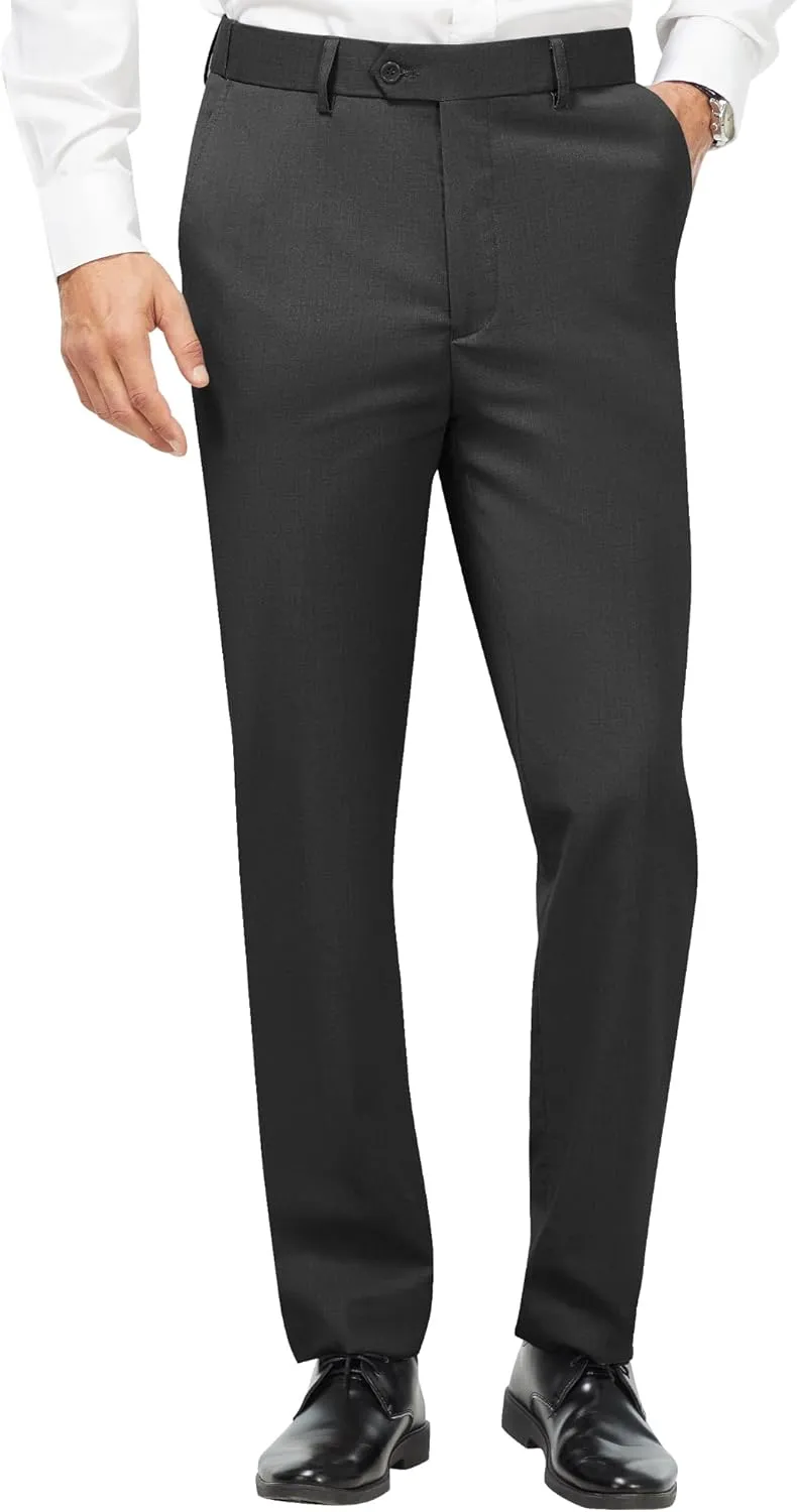 MAGE MALE Men's Slim Fit Stretch Dress Pants Stylish Suit Pants Dress Slacks
