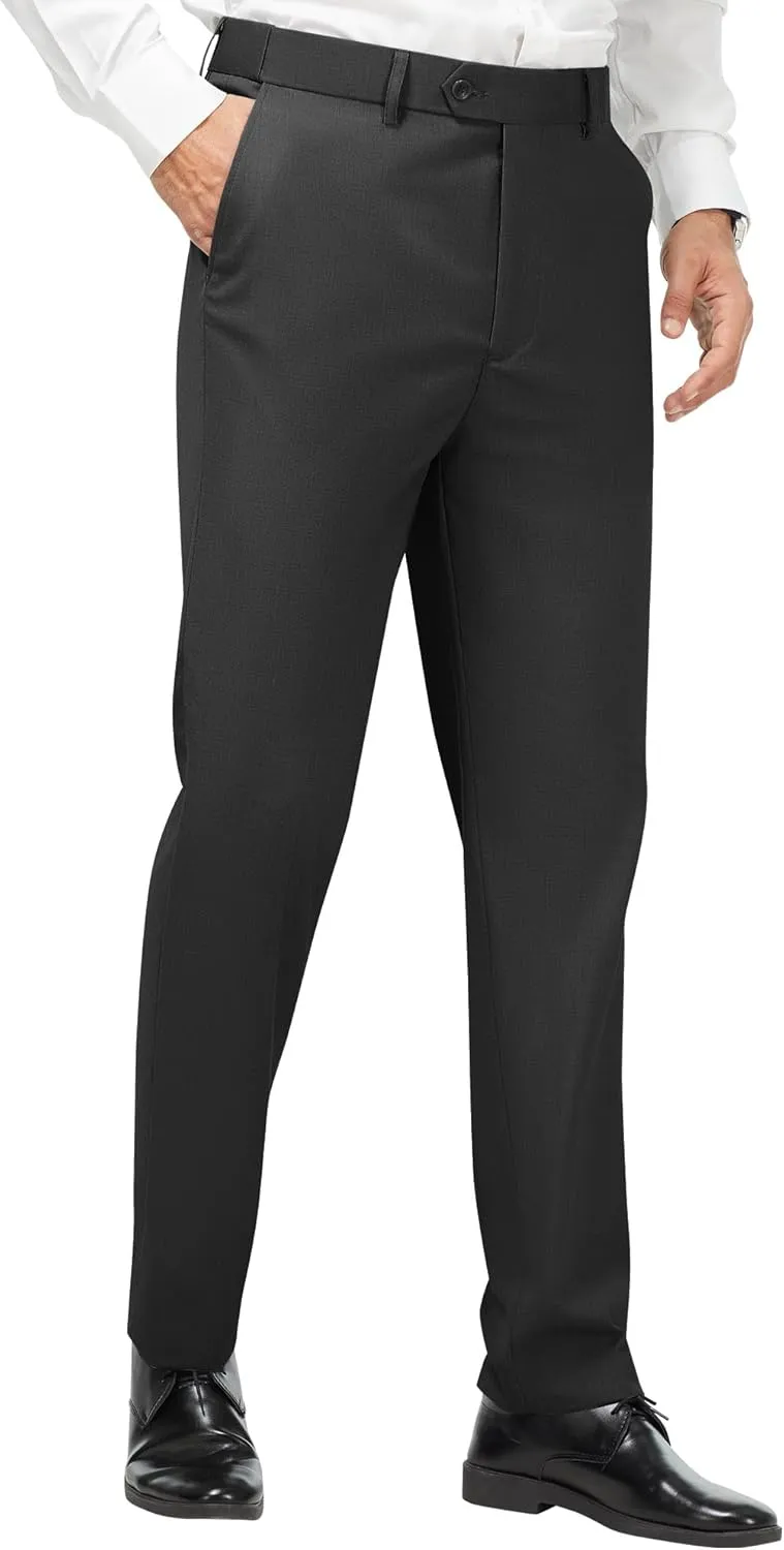 MAGE MALE Men's Slim Fit Stretch Dress Pants Stylish Suit Pants Dress Slacks