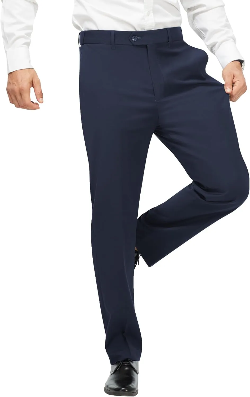 MAGE MALE Men's Slim Fit Stretch Dress Pants Stylish Suit Pants Dress Slacks