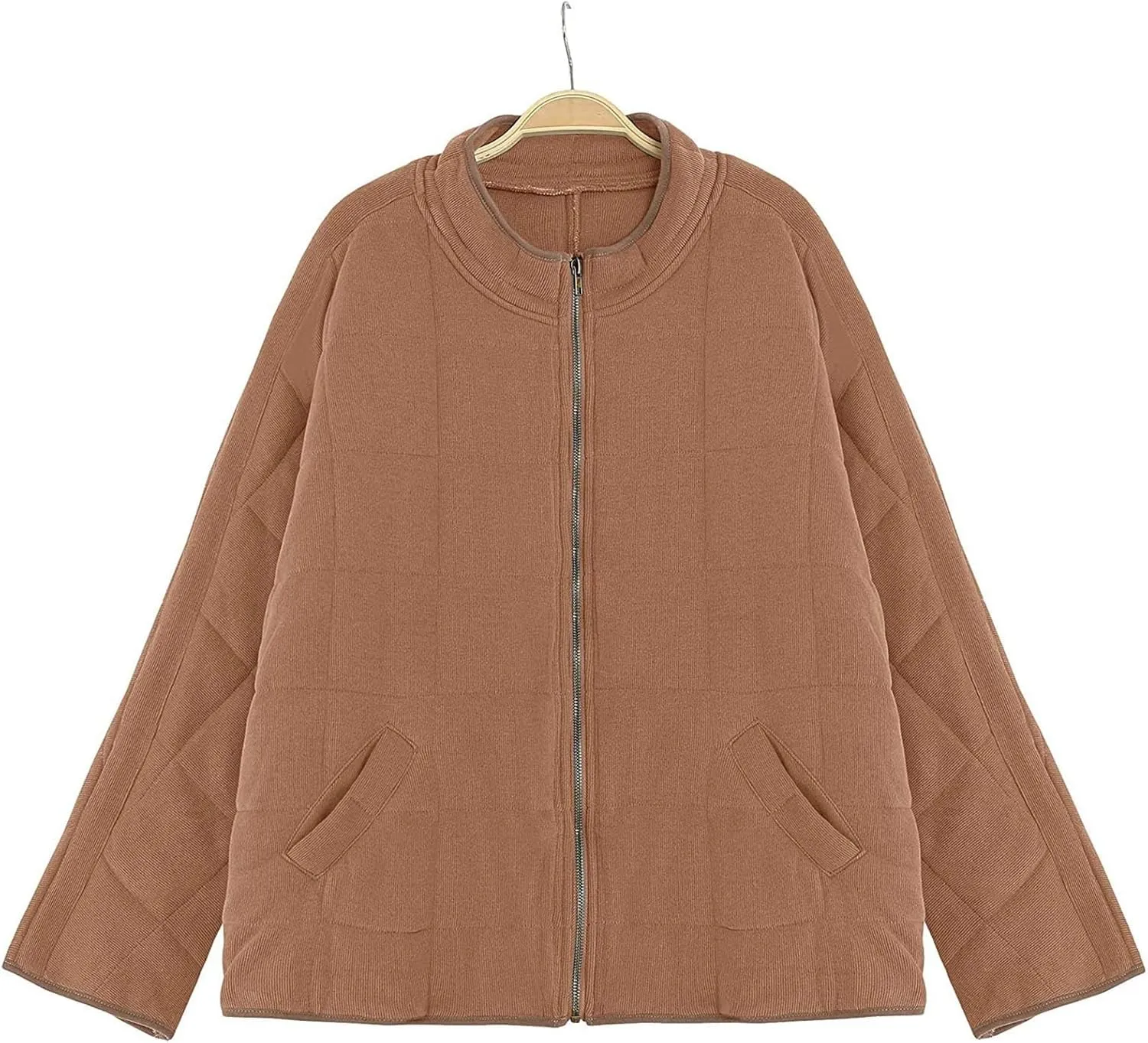 Maxi Down Parka Puffer Coat Long Sleeve Button Up Fuzzy Lined Outerwear Fall Casual Winter Womens Puffer Coat with