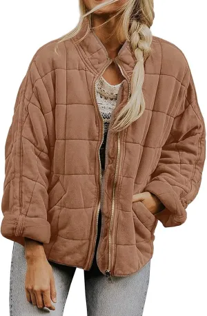 Maxi Down Parka Puffer Coat Long Sleeve Button Up Fuzzy Lined Outerwear Fall Casual Winter Womens Puffer Coat with