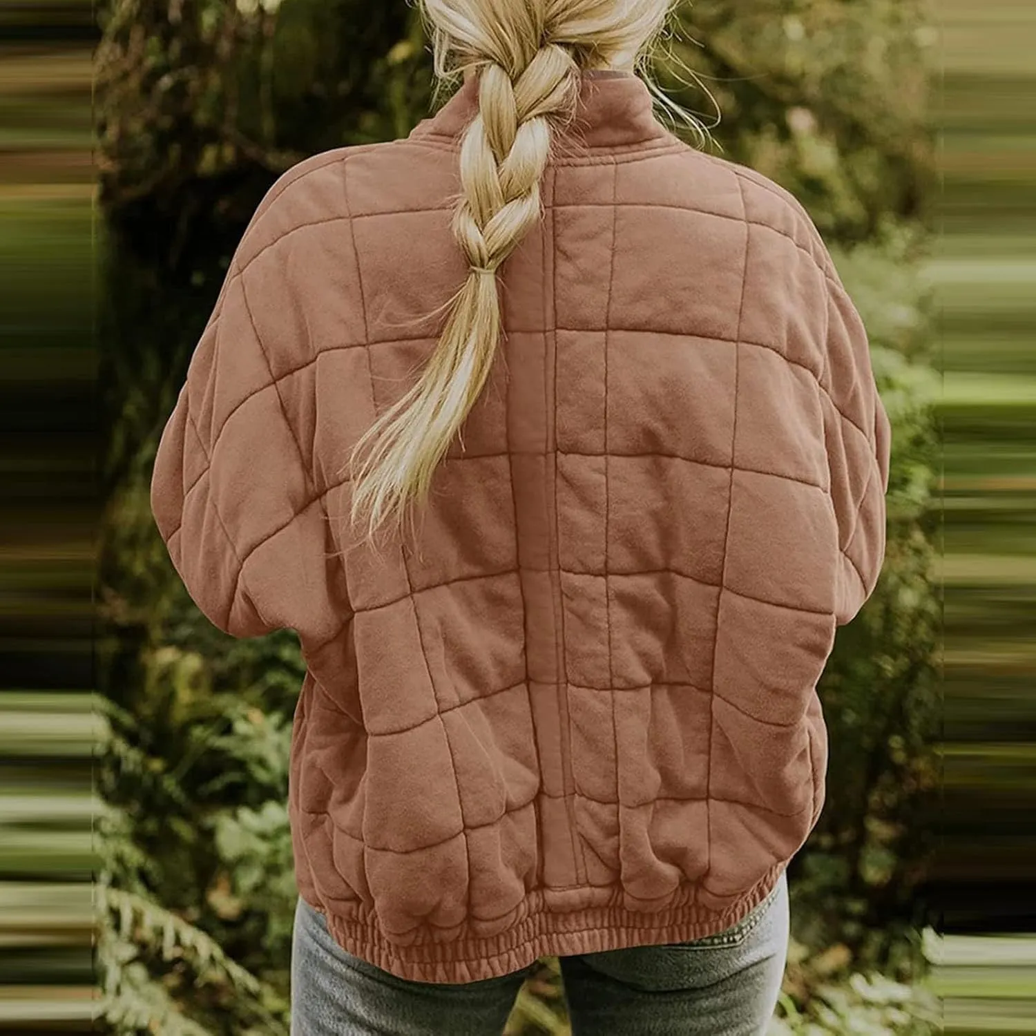 Maxi Down Parka Puffer Coat Long Sleeve Button Up Fuzzy Lined Outerwear Fall Casual Winter Womens Puffer Coat with