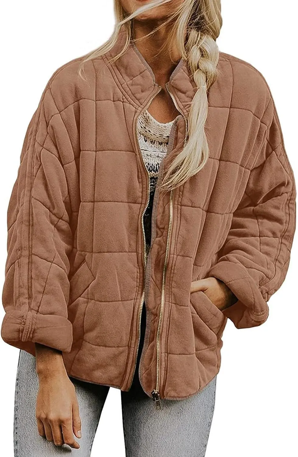 Maxi Down Parka Puffer Coat Long Sleeve Button Up Fuzzy Lined Outerwear Fall Casual Winter Womens Puffer Coat with