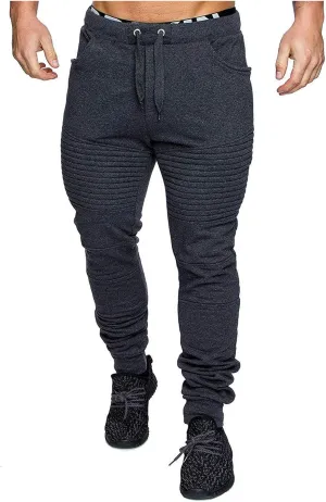 Mens Camo Sweatpants Casual Slim Fit Pants Lightweight Fittness Elastic Pants Athletic Loose Trousers with Pockets