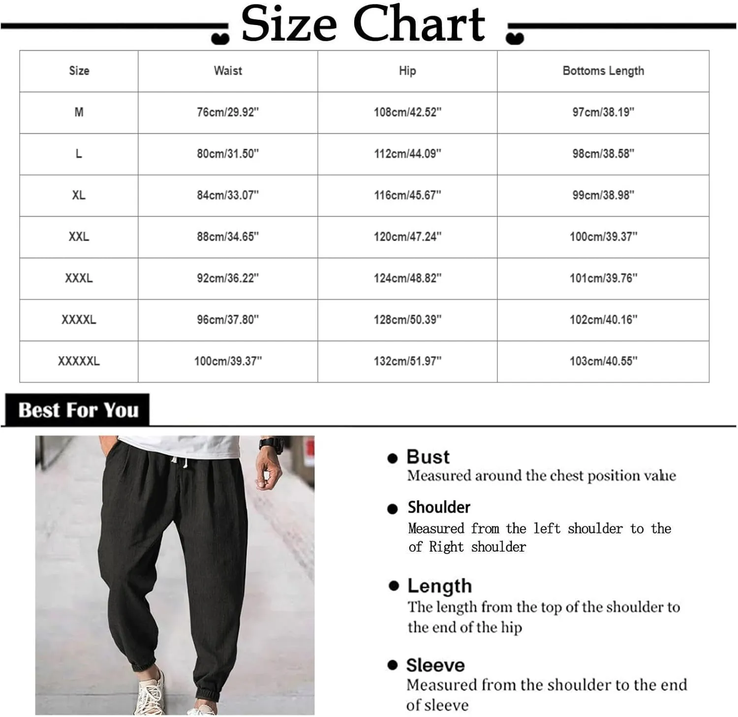Mens Casual Pants 2025 Solid Color Comfy Summer Cotton Straight-Leg Pant Basic Comfort Outdoor Big and Tall Outfits