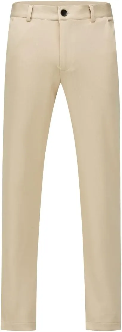 Mens Classic Slim Fit Fit Stretch Flat Front Slacks Dress Pants