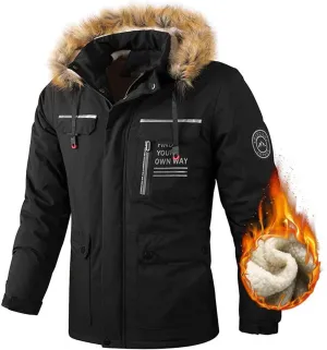 Men's Down Jacket Casual Thickened Cotton Padded Jacket Fashion Trend Winter Jacket Warm Winter Jackets Men's Cardigan