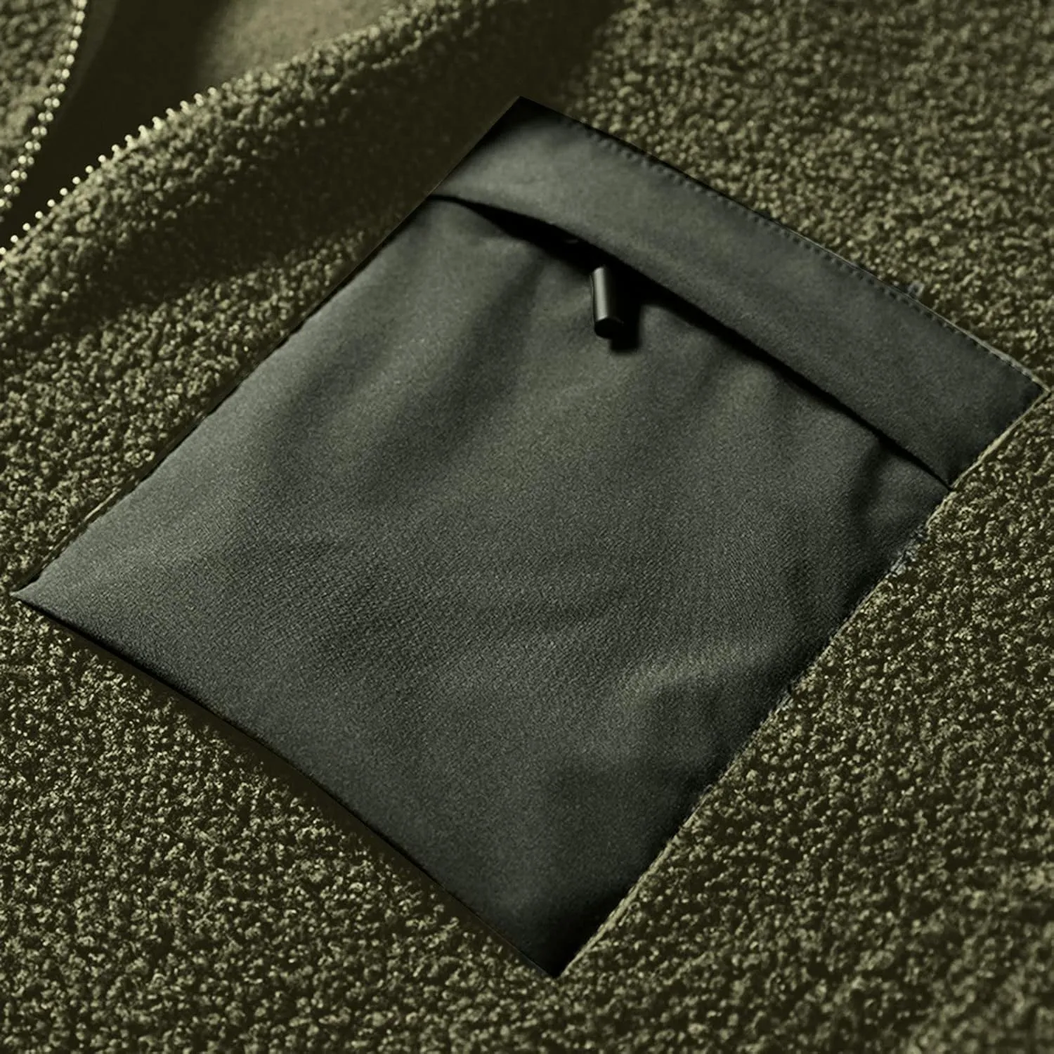 Men's Jacket Men's Autumn Winter Blouse Outdoor Leisure Warm Plus Size Pocket Zipper Lapel Cardigan Jacket Men's
