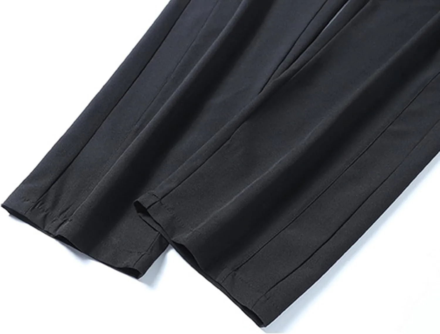 Men's Lounge Pants Drawstring Breathable Comfy Sweatpants Lightweight Straight Leg Pants Summer Trousers with Pockets