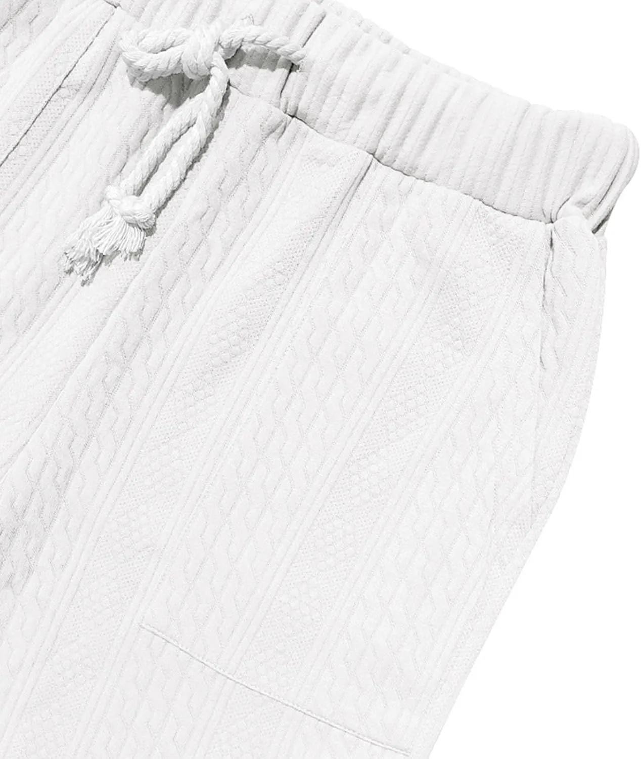 Mens Lounge Pants Plain Drawstring Elastic Slacks Vacation Beach Tapered Casual Pants Outdoor Fashion Fall Trousers