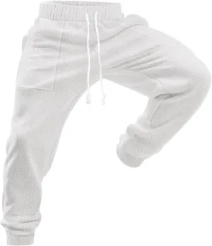 Mens Lounge Pants Plain Drawstring Elastic Slacks Vacation Beach Tapered Casual Pants Outdoor Fashion Fall Trousers