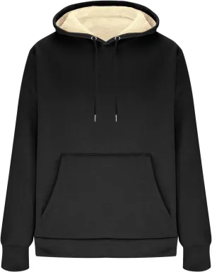 Men's Oversized Heavyweight Fleece Hoodie Winter Casual Hoodies Pullover Hooded Sweatshirts for Men with Pockets