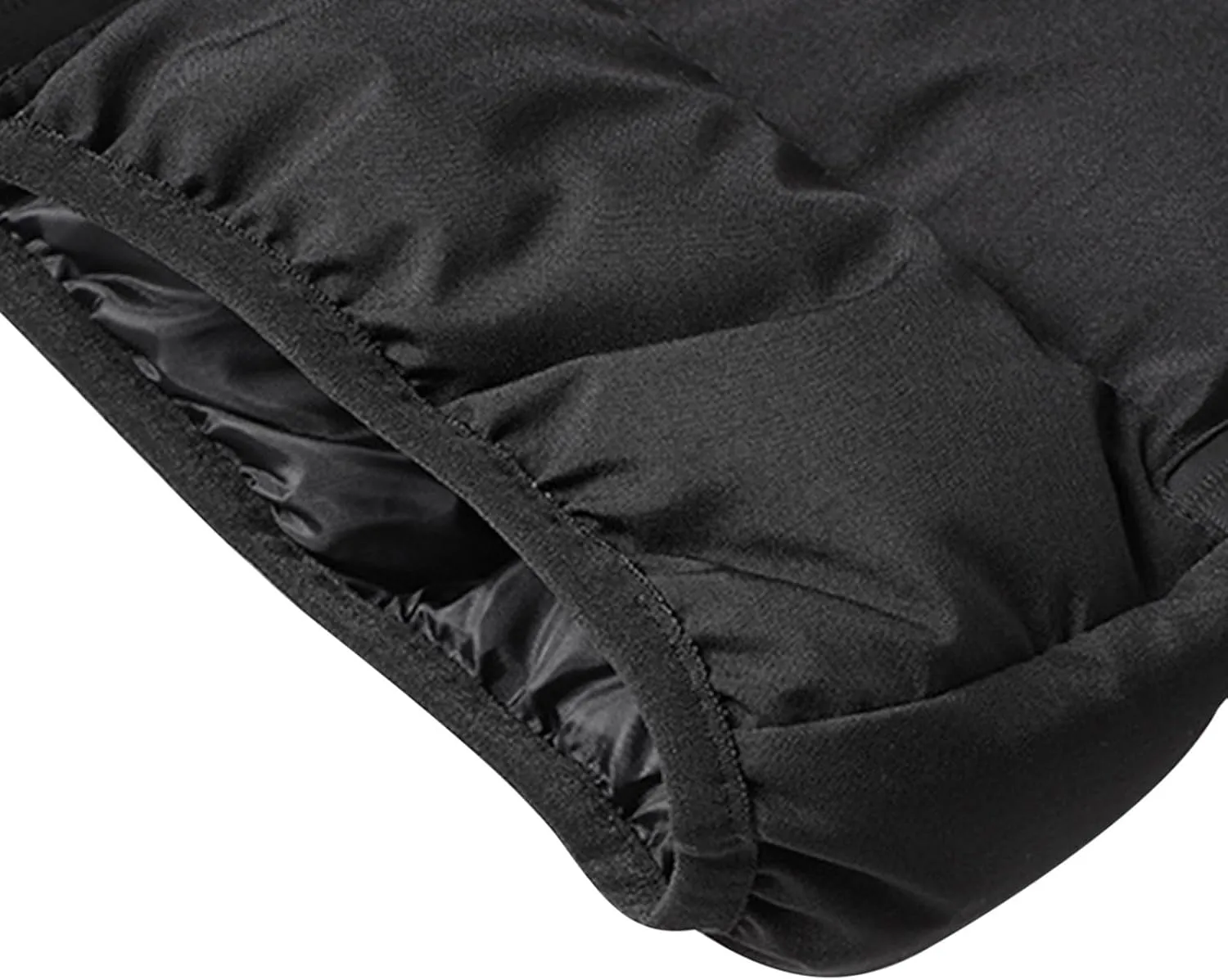 Men's Puffer Vest Zip Up Stand Collar Down Vest Sleeveless Jacket Coats