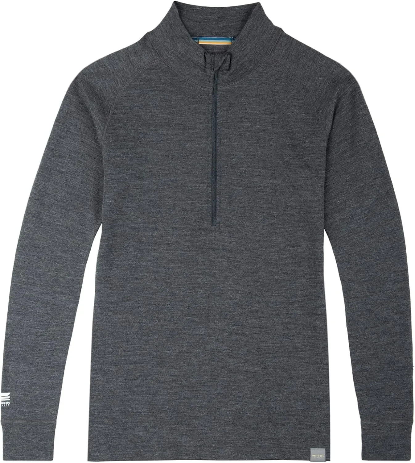 MERIWOOL Womens Base Layer 100% Merino Wool Midweight 250g Half Zip Sweater for Women