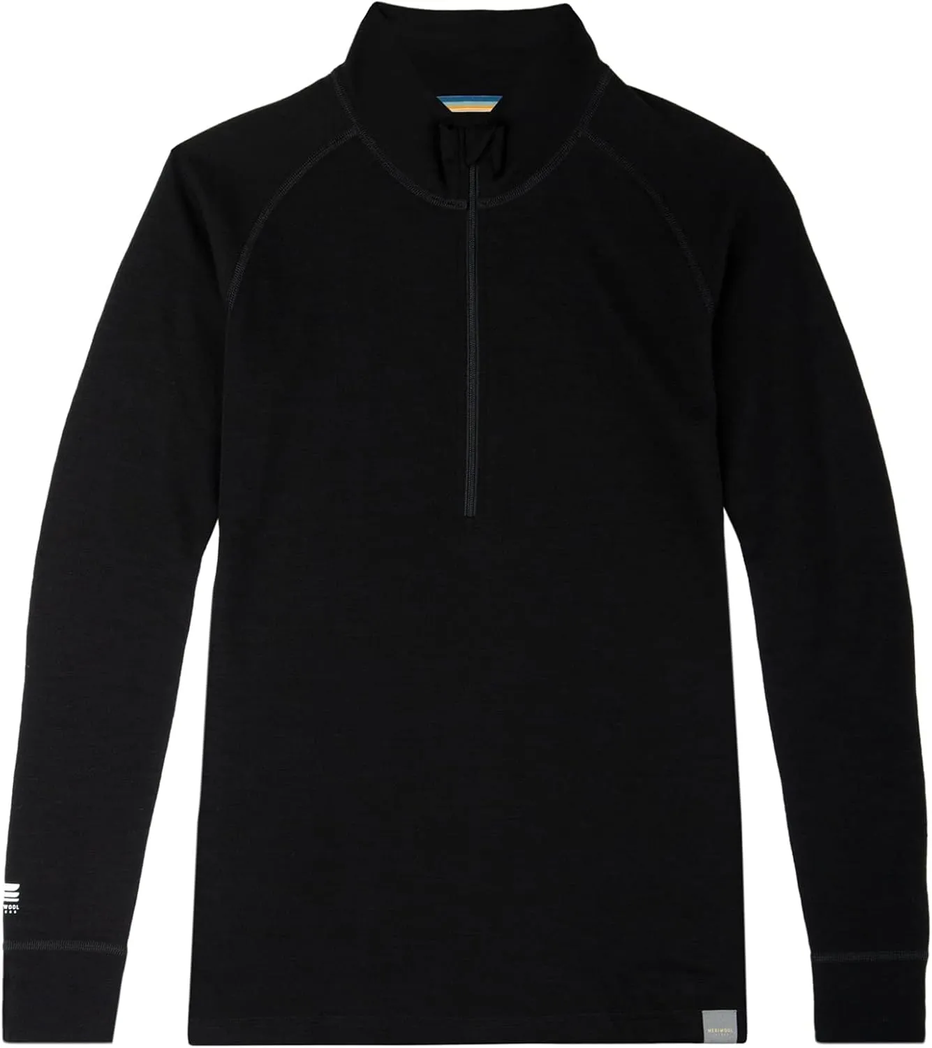 MERIWOOL Womens Base Layer 100% Merino Wool Midweight 250g Half Zip Sweater for Women
