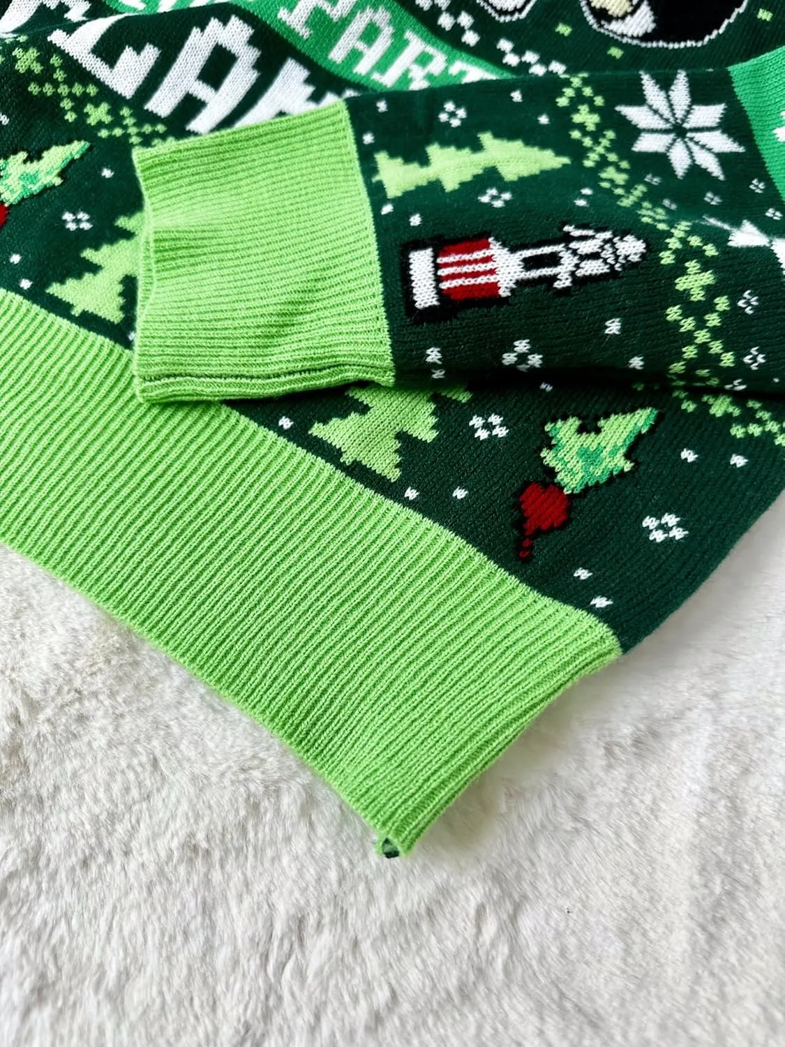 Merry Chrithmith Ugly Sweater - Ugly Christmas Sweaters -Well Happy Birthday Jesus Xmas Sweater - Knitted Xmas Sweater