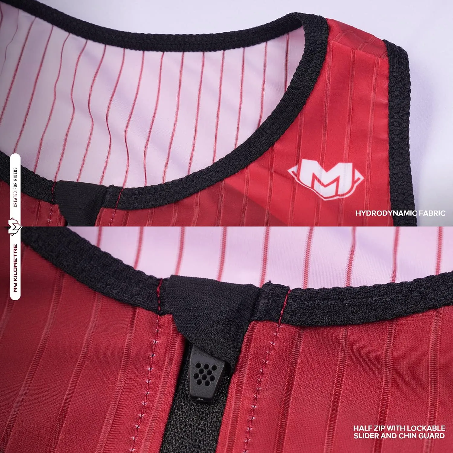 MY KILOMETRE Womens Triathlon Top Tri Singlet Racerback Performance Triathlon Top with Back Pockets