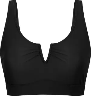 Mycoco Women's Underwire Bikini Top Cropped Tankini Tops Adjustable Push Up Biniki Top Only