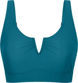Mycoco Women's Underwire Bikini Top Cropped Tankini Tops Adjustable Push Up Biniki Top Only