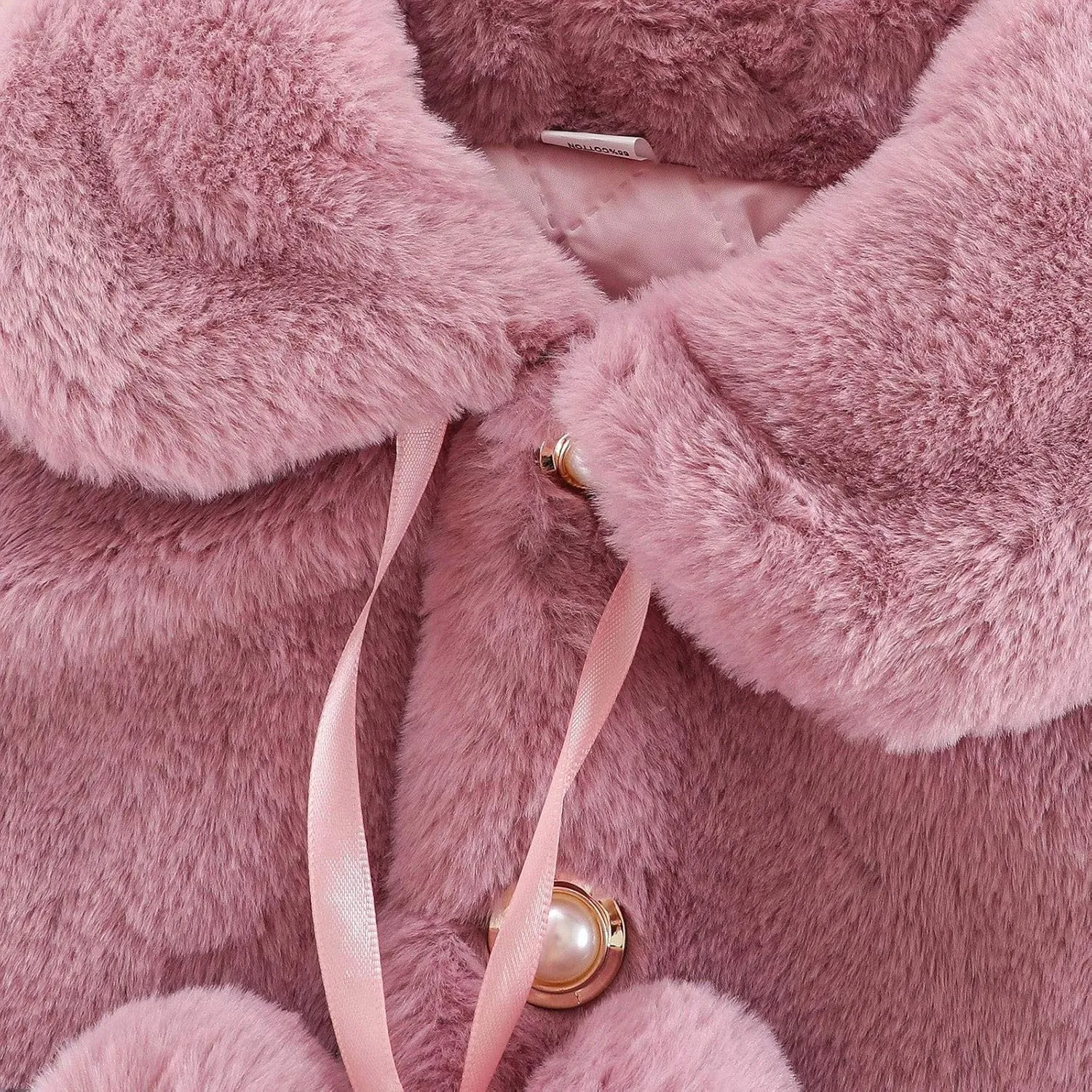 Newborn Faux  Cloak Cape Cute Toddler Baby Windproof Fleece Coat Infant Winter Warm Comfy Soft Outerwear