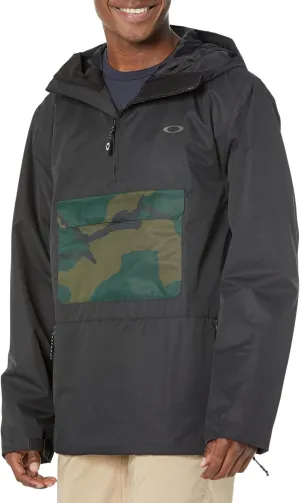 Oakley Men's Divisional Recycled Shell Anorak Jacket