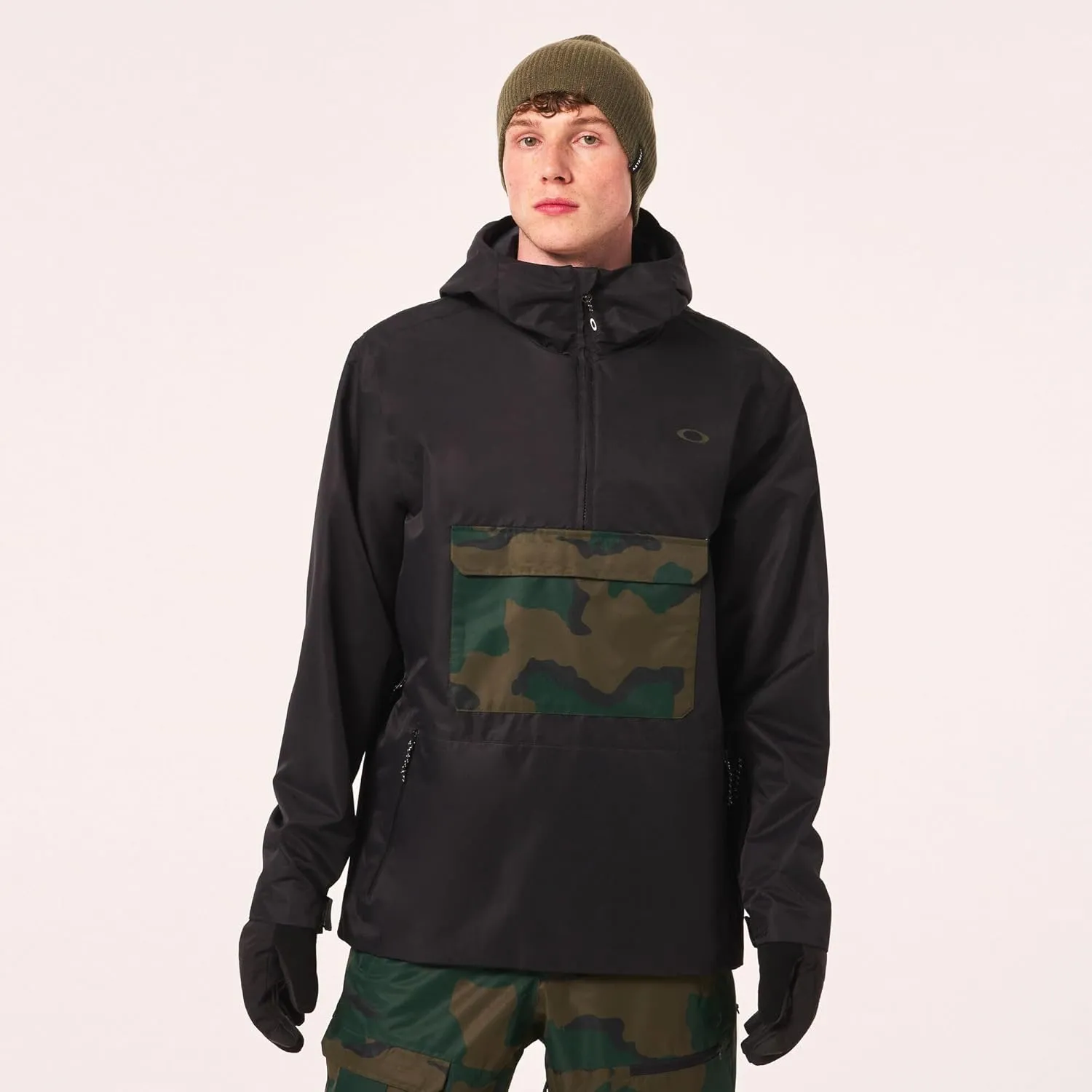 Oakley Men's Divisional Recycled Shell Anorak Jacket