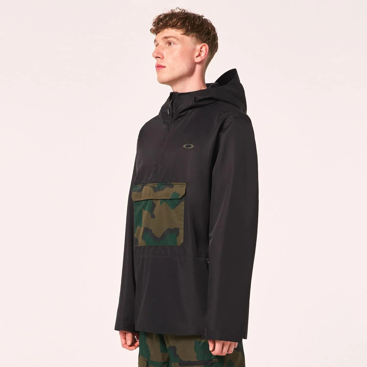 Oakley Men's Divisional Recycled Shell Anorak Jacket