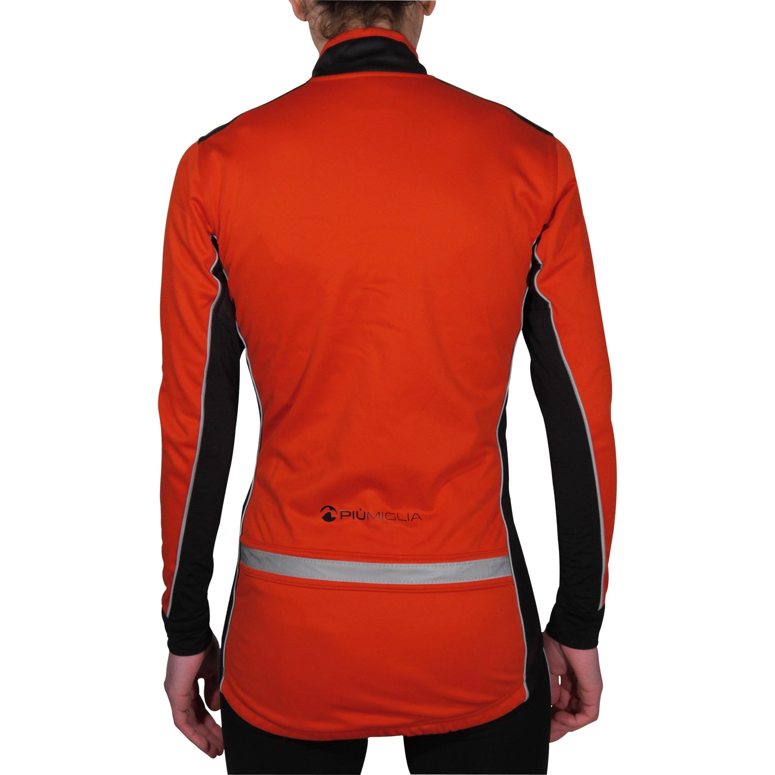Piu Miglia Bari Soft Shell Womens Cycling Jacket - Red
