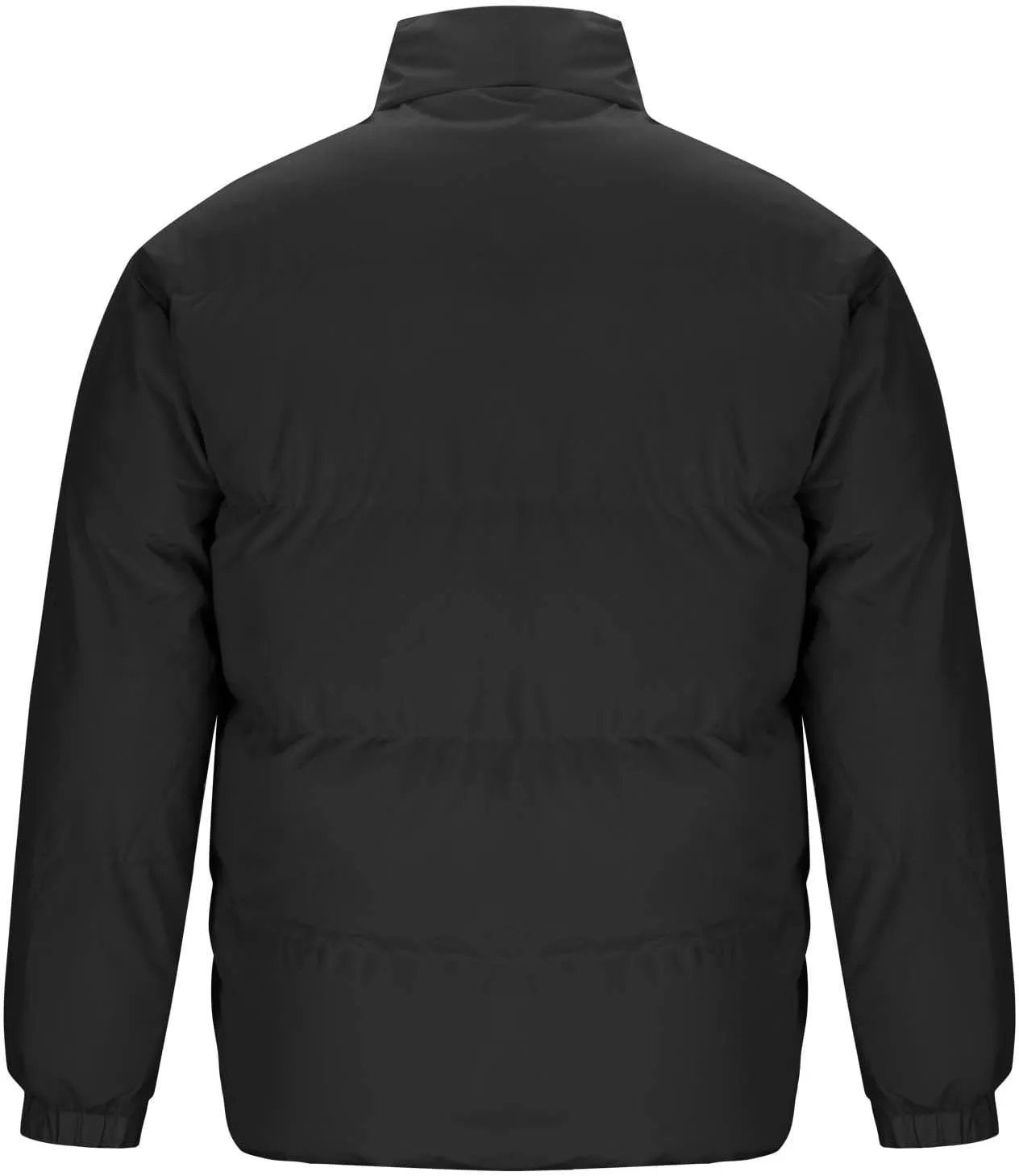 Puffer Jacket for Men Stand Collar Winter Warm Down Coats Cotton Padded Windproof Outerwear with Pockets