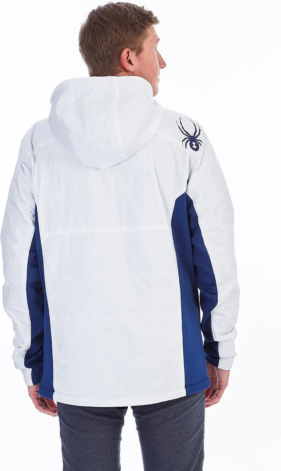 Spyder Men's Force Insulated Anorak Ski Jacket Windbreaker