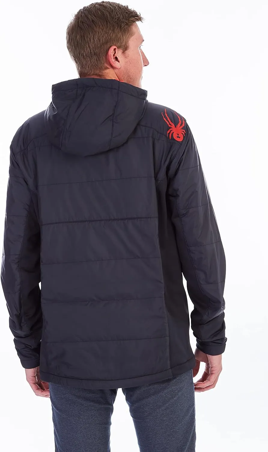 Spyder Men's Force Insulated Anorak Ski Jacket Windbreaker