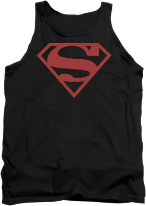 Superboy Red Symbol Tank Top