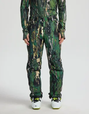 Team Aztech Ski Pant - Green Camo Multi