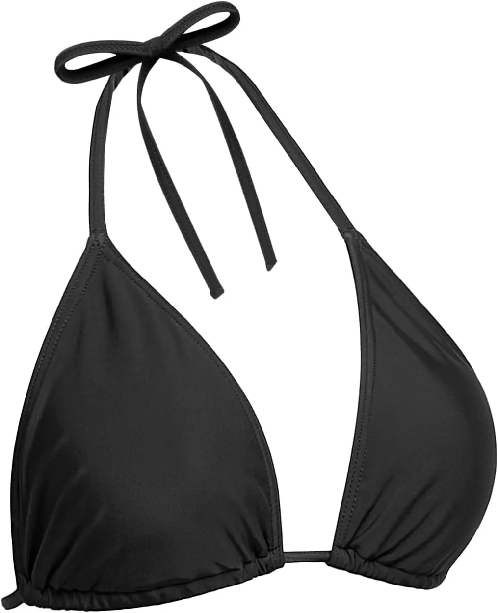 Tempt Me Women Triangle Bikini Top String Halter Bathing Suits Top Only No Bottom