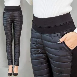 ThermoPants - High Waist Winter Down Pants
