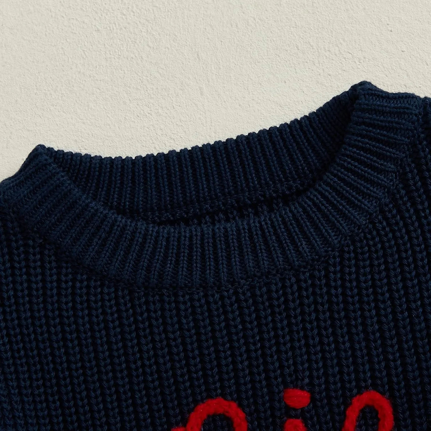Toddler Baby Girl Boy Knit Football Sweater Long Sleeve Pumpkin Sweasthirt Fall Winter Clothes Football Outfit