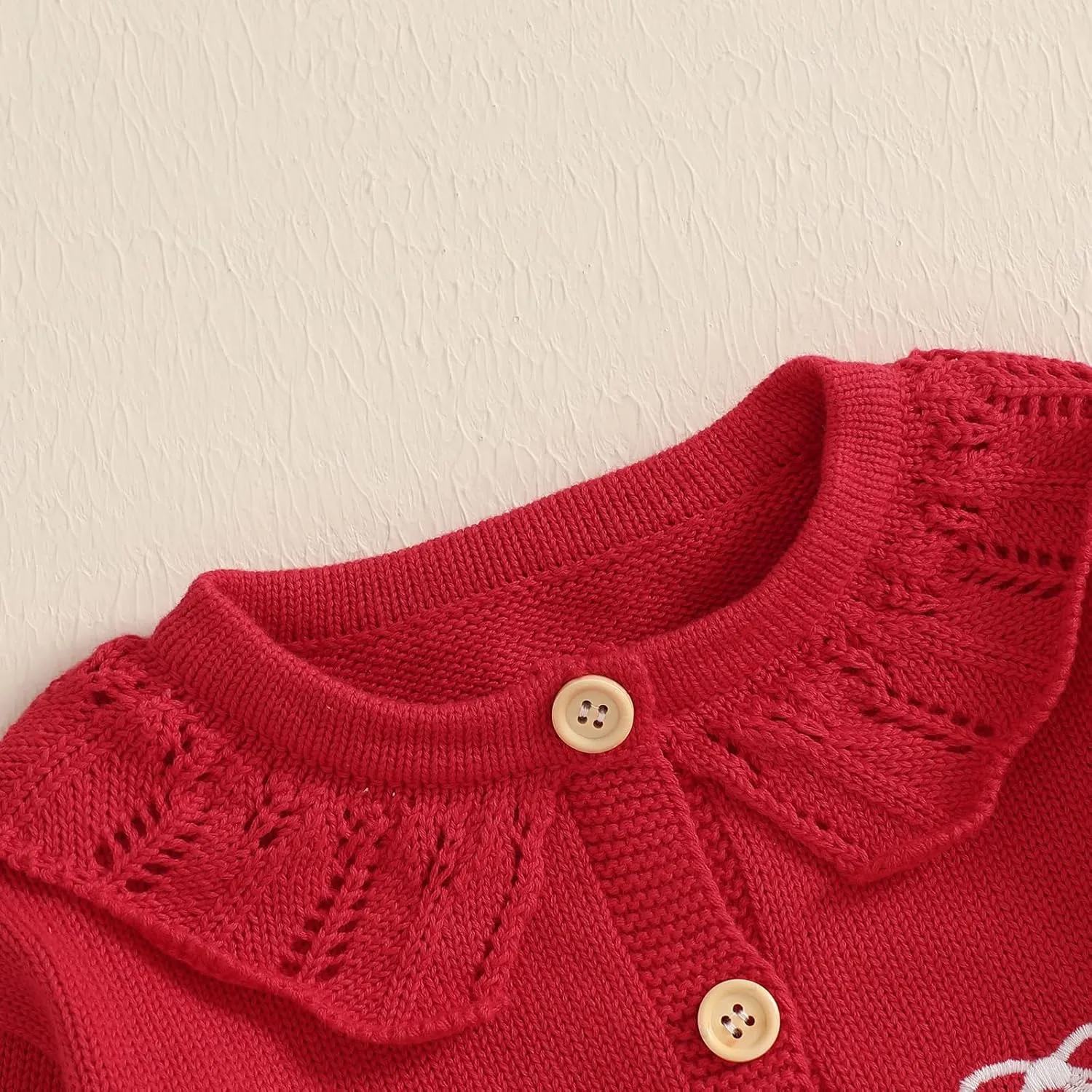 Toddler Baby Girl Thin Knit Sweater Coat Long Sleeve Button Up Cardigan Cable-Knit Knitwear Jacket Fall Winter Clothes
