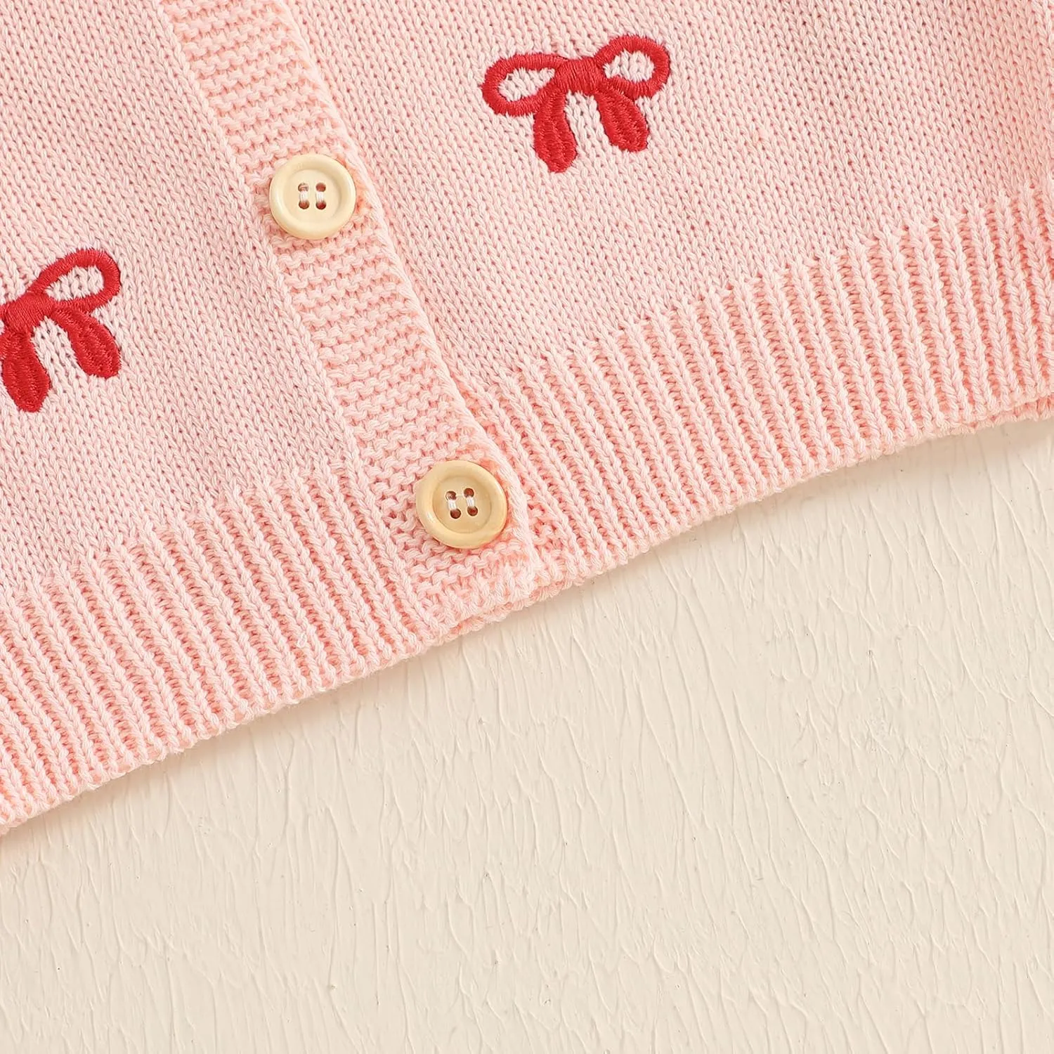 Toddler Baby Girl Thin Knit Sweater Coat Long Sleeve Button Up Cardigan Cable-Knit Knitwear Jacket Fall Winter Clothes