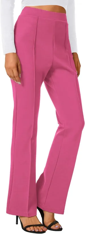 Urban CoCo Stretchy Work Pants Bootcut Yoga Pants Petite Slacks for Office Casual