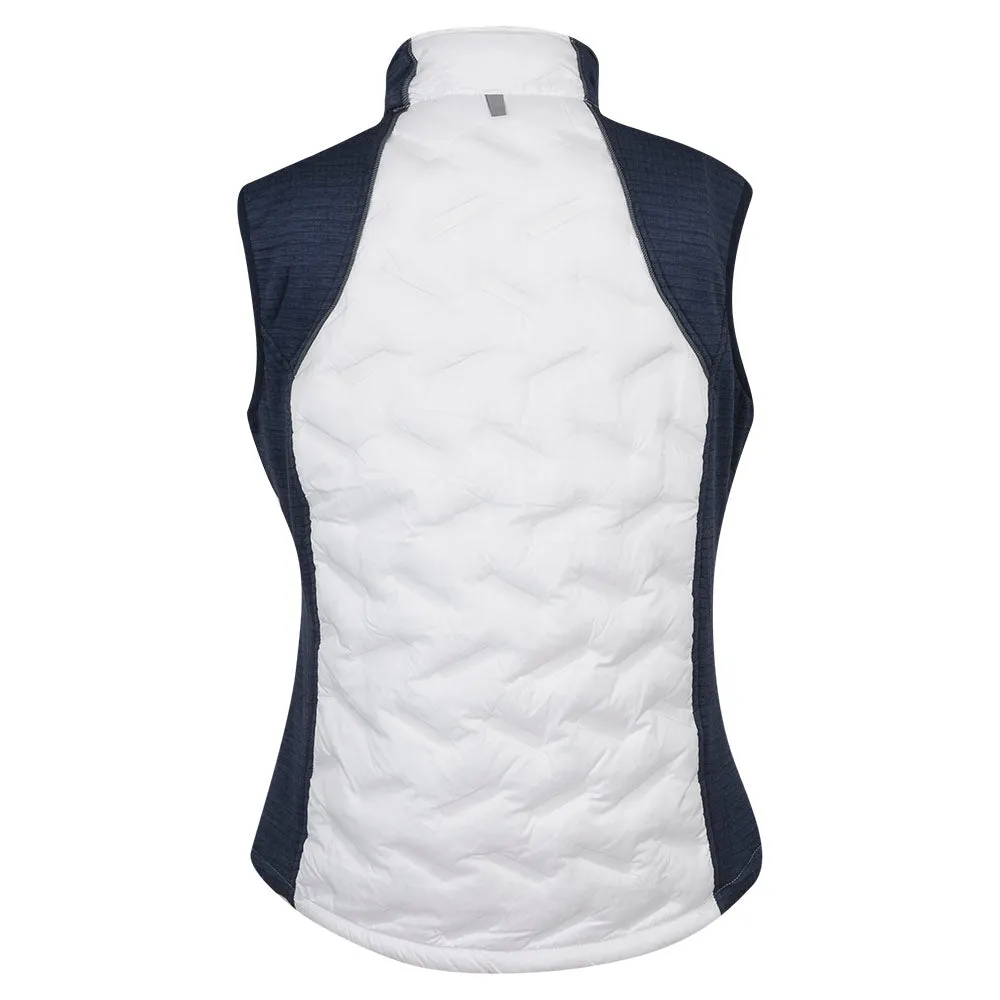 Volvo Scandinavian Mixed Abacus Women's White/Navy Gilet