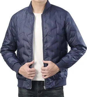 Warm Water Resistant Puffy Hooded Casual Loose Stand Up Collar Jacket with Removable Hood Packable Puffer Jacket