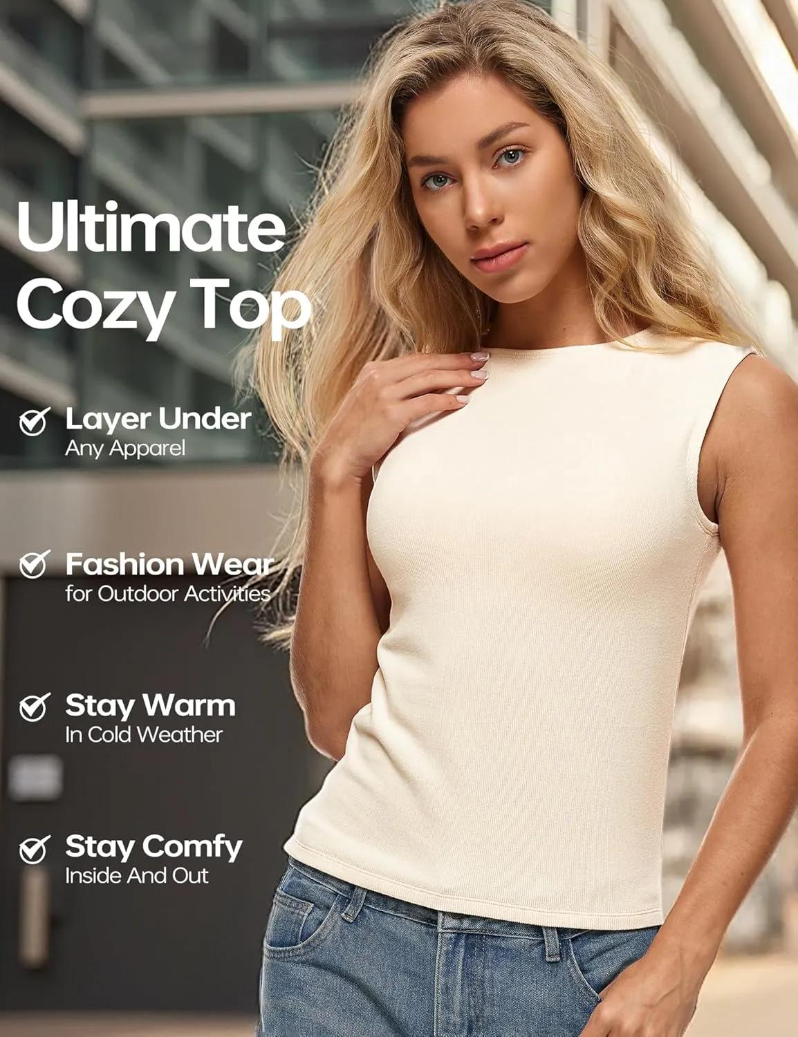 Wingslove Tank Top with Built in Bra for Women Shelf Bra Workout Tank Top