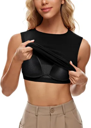 Wingslove Tank Top with Built in Bra for Women Shelf Bra Workout Tank Top