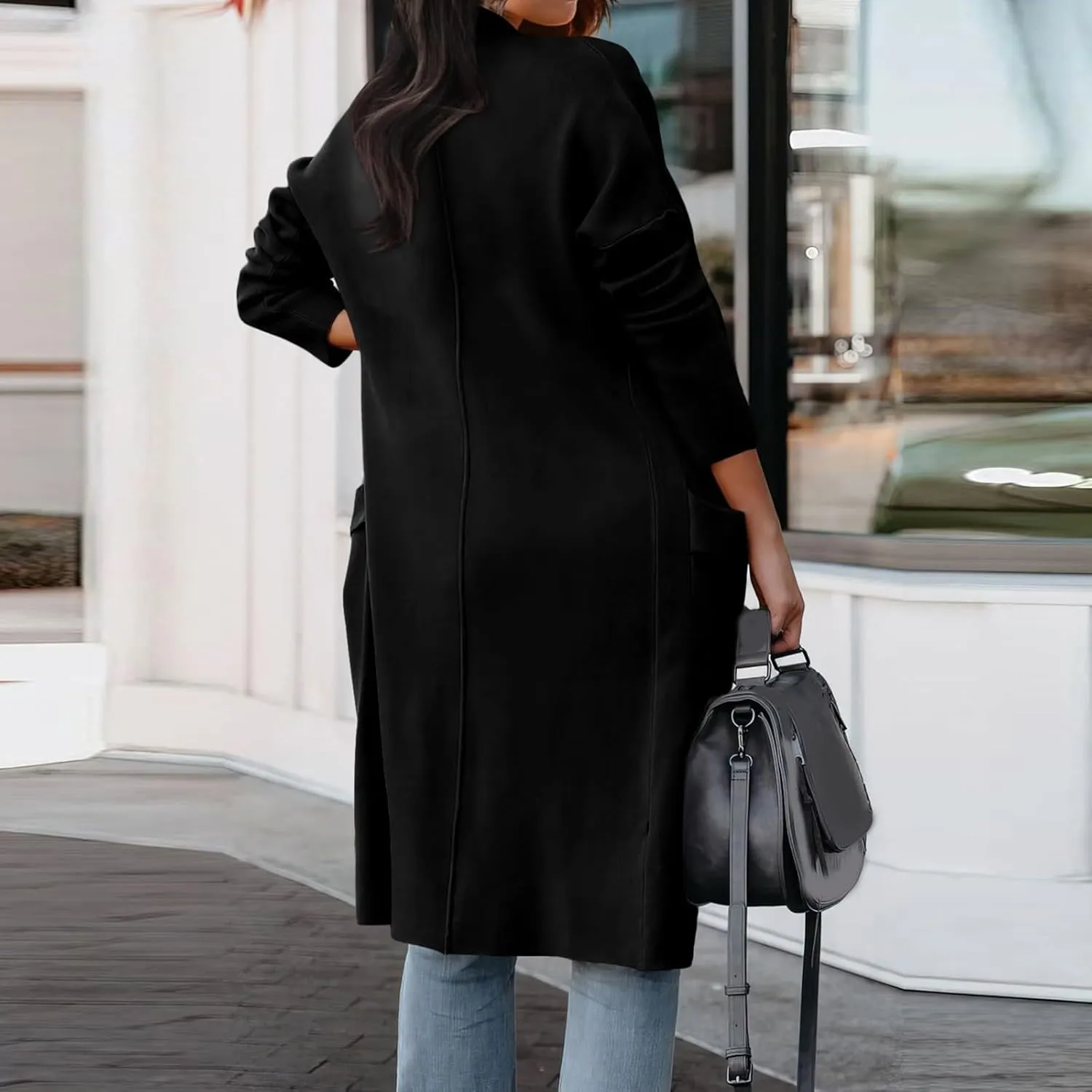 Winter Coat Women Long Coat Outwear Womens Elegant Windbreaker Wild Winter Women's Coat Long Coat Women The Drop