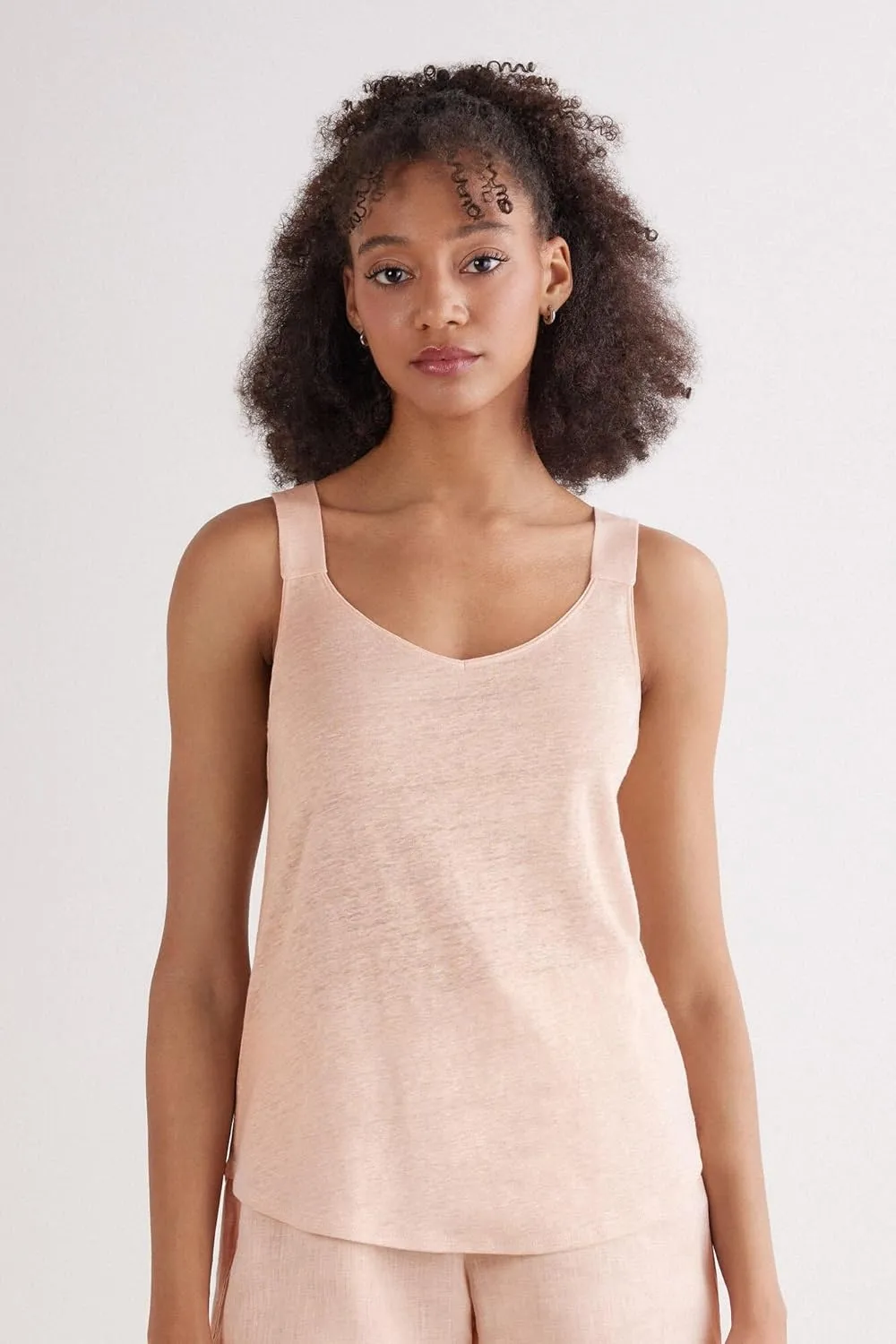 Woman's Linen Tank Top