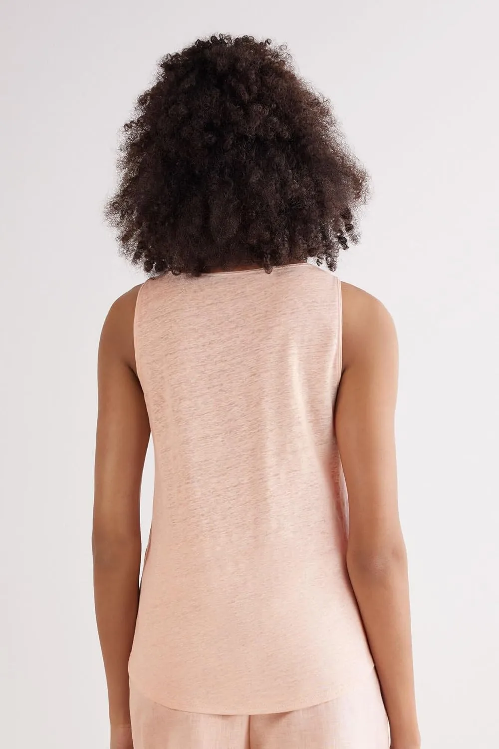 Woman's Linen Tank Top