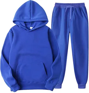 Womens Cargo Sweatpants Autumn and Winter Leisure Solid Color Hooded Sweater Pants with High Waisted Joggers Pants