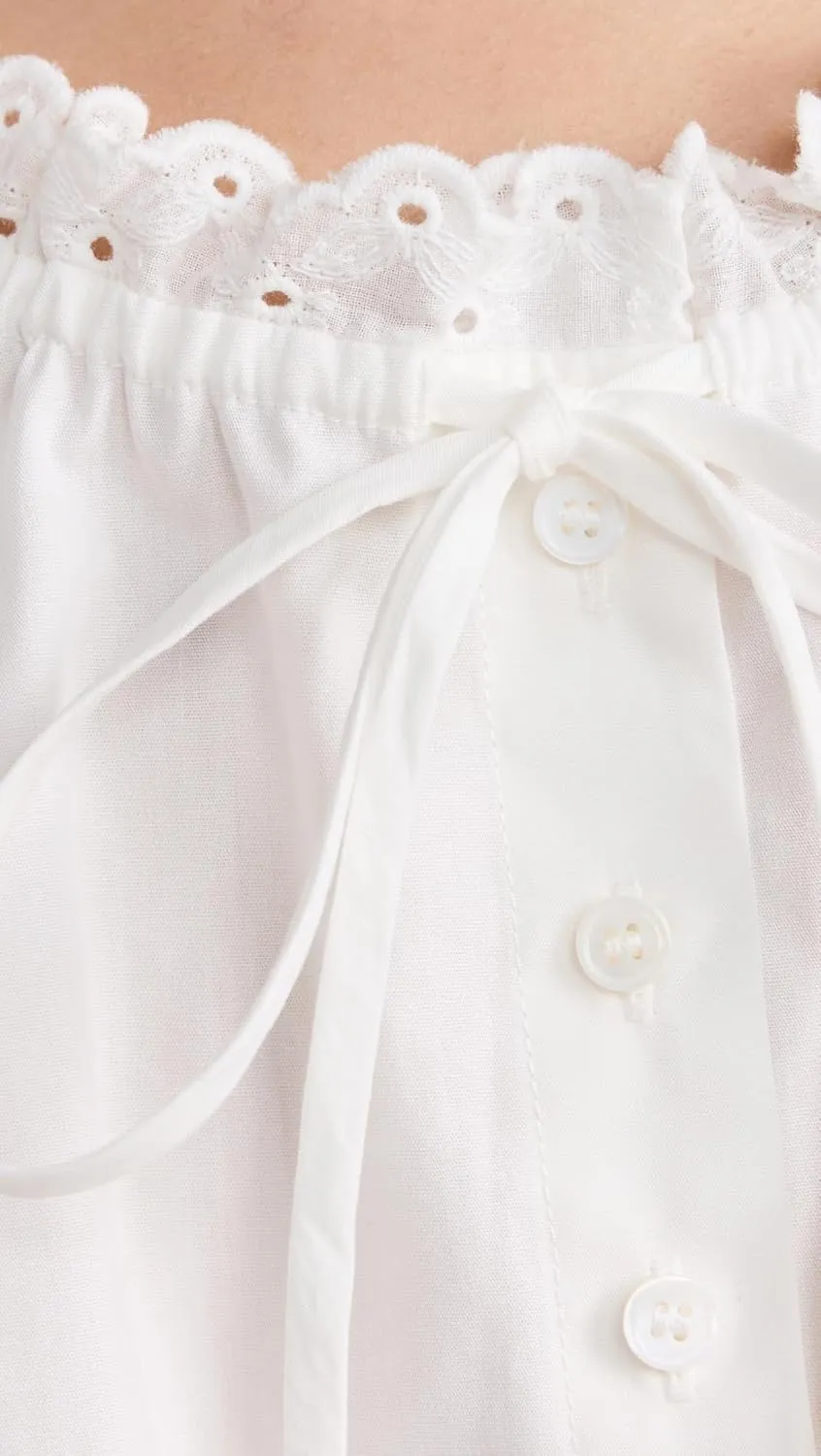 Women's Eyelet Cami Top