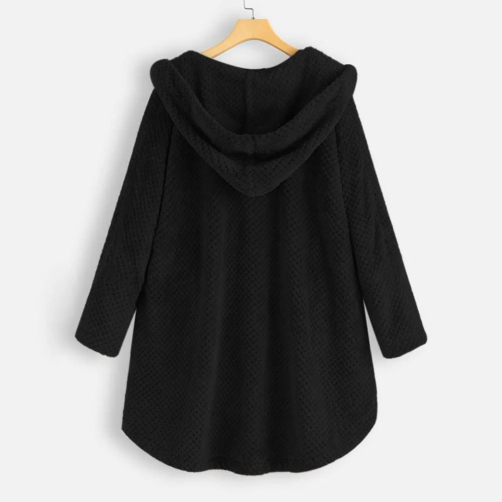 Womens Fashion Fleece Thicken Coat Down Jacket Cotton Jacket Lightweight Down Jacket Quilted Parka Jacket Puffer